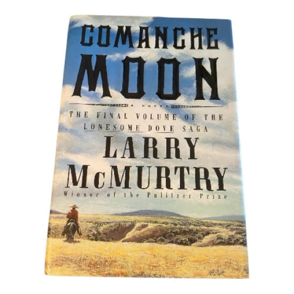 First Edition 1997-Comanche Moon-by Larry McMurtry-Simon & Schuster Hardcover.